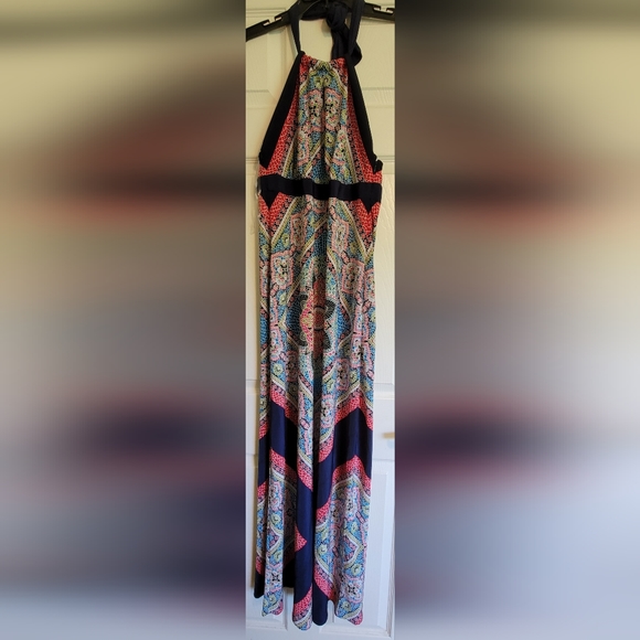 Allen B halter maxi dress - Picture 6 of 7